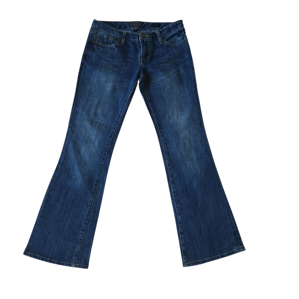 Seven7 Flare Jeans Blue Womens Size 30